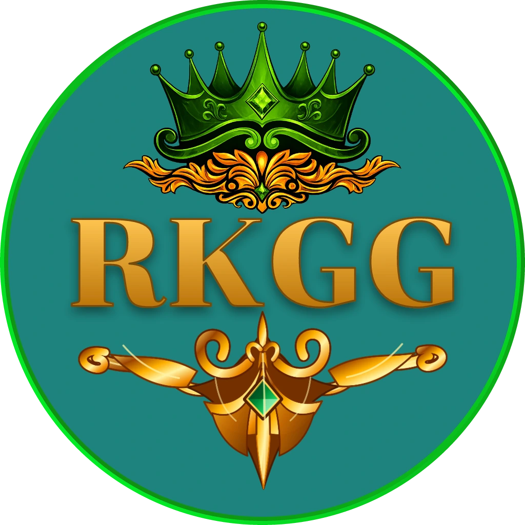 Smiling live casino dealer presenting a roulette table with glowing lights and a cinematic atmosphere on the RKGG platform for Indonesian players